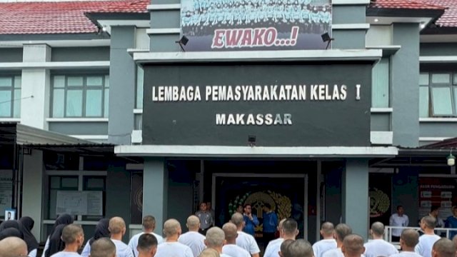 Lapas Makassar Kelas 1 Kanwil Ditjenpas, Sulawesi Selatan. 