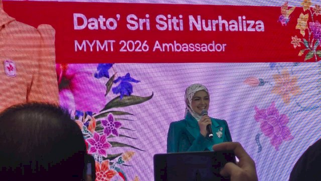 Brand Ambassador MHTC, Dato' Sri Siti Nurhaliza di pembukaan Malaysia Fair 2026, di Gandaria City, Jakarta Selatan. Pameran ini berlangsung selama empat hari (4&ndash;7 Juni 2026).&nbsp;(Dok. HSN/HN)