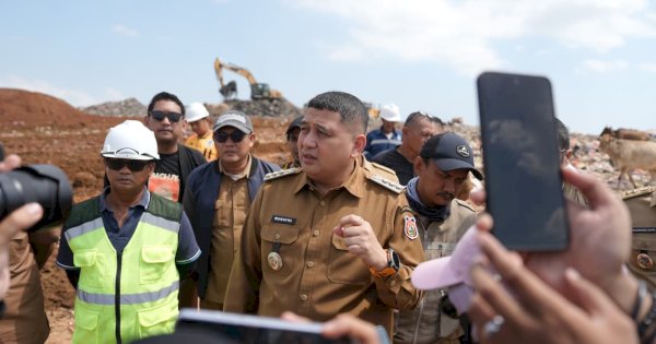 Pemkot Makassar Benahi TPA Antang, Pengerjaan Sudah 40 Persen