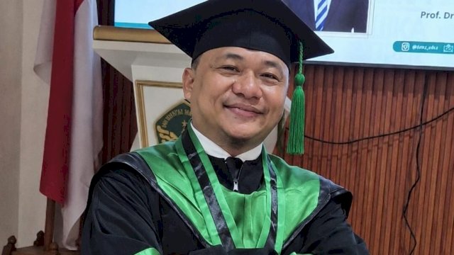 Dr. Hendriansyah, S.Si., M.M.  yang berhasil melakukan penelitian &ldquo;Studi Literasi Wakaf Uang dan Pengaruhnya terhadap Kesejahteraan Subjektif Wakif&rdquo;. (Dok. Gita/HN)