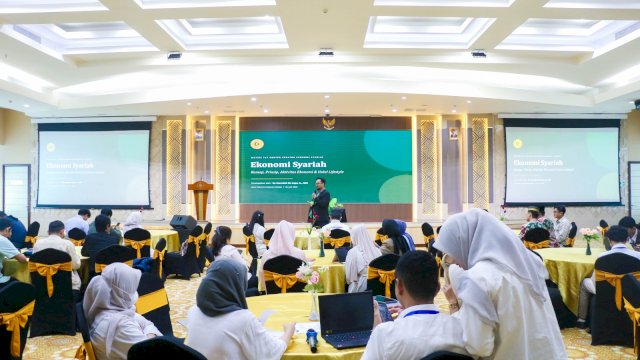 Gelaran Training of Trainers (ToT) Konten Ekonomi dan Keuangan Syariah Sulawesi Selatan 2026. (Dok. BI)