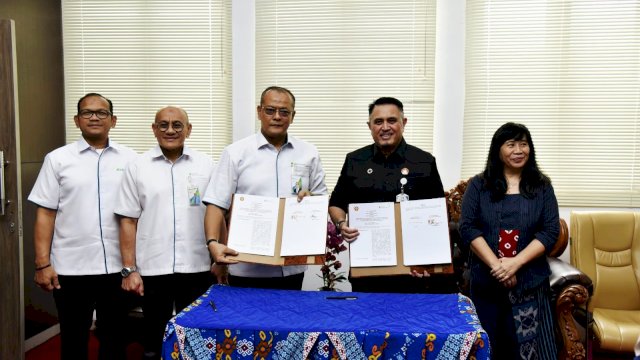 Penandatanganan MoU  di Kampus Universitas Tadulako, Palu, Sulawesi Tengah, Kamis, 11 Juni 2026. (Dok. BPJS Ketenagakerjaan)