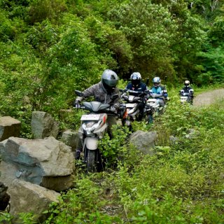 500 Kilometer Tanpa Drama, Yamaha GEAR ULTIMA Tembus Jalur Ekstrem Sulawesi