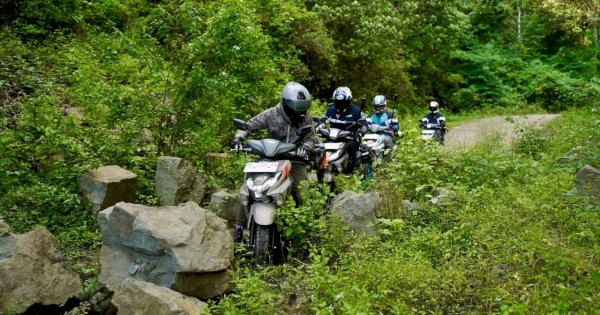 500 Kilometer Tanpa Drama, Yamaha GEAR ULTIMA Tembus Jalur Ekstrem Sulawesi