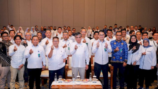 Menteri Ketenagakerjaan Yassierli saat membuka kegiatan Strategi dan Kick-Off Transformasi BPVP di Bekasi, Rabu (17/6/2026) || (foto_birohumaskemnaker)