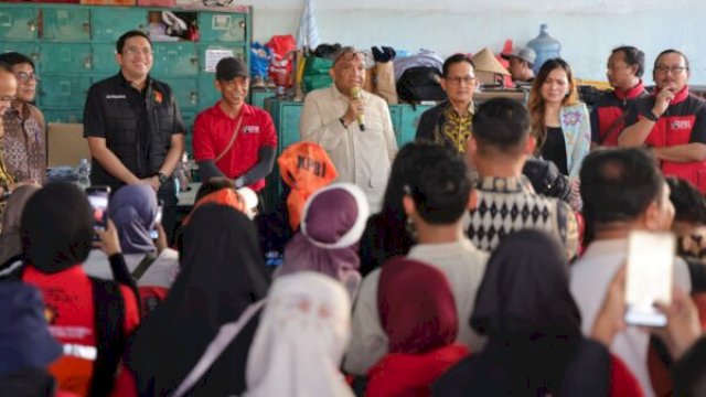 Tindak lanjuti aduan buruh, Kemnaker mediasi kasus PHK 133 pekerja PT Amos Indah Indonesia (foto_birohumaskemnaker)