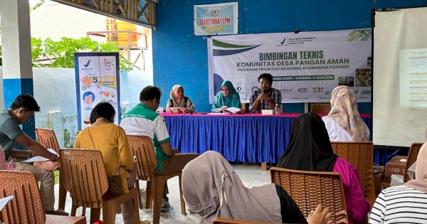Warga Desa Padanglampe Didorong Jadi Penggerak Budaya Keamanan Pangan