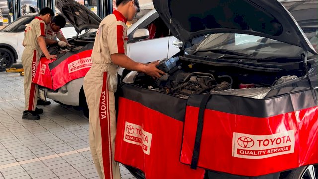 Jaringan servis Kalla Toyota tersebar di berbagai wilayah hingga pelosok daerah. (Dok. Gita/HN)
