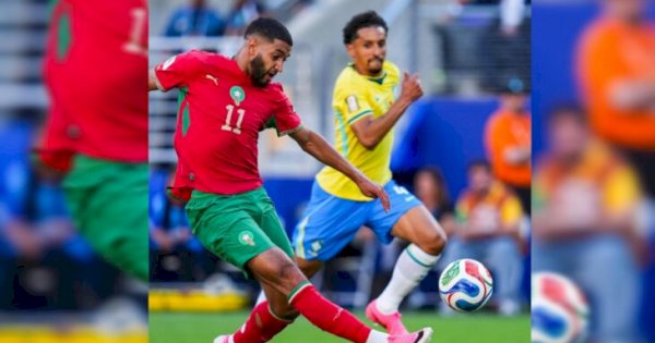 Grup C Panas! Brasil Ditahan Maroko 1-1