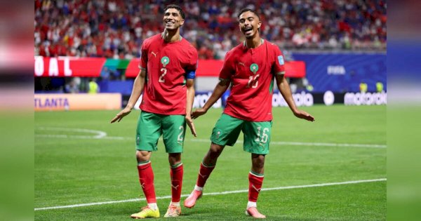 Hasil Maroko vs Haiti 4-2, Tim  Singa Atlas Lolos 32 Besar
