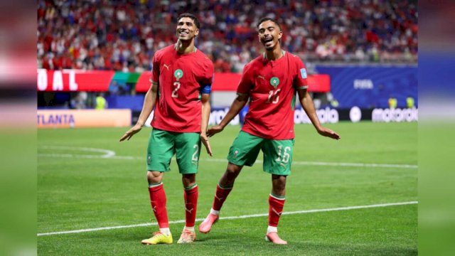 Hasil Maroko vs Haiti 4-2, Tim  Singa Atlas lolos 32 besar Piala Dunia 2026 || (foto_X@irfanmbappe)