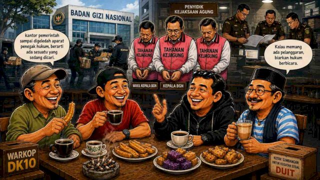 Pergantian Kepala BGN dan Penggeledahan, Kebetulan atau Tidak? (midjourney@harian.news)
