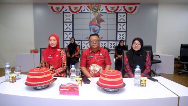 uasana Webinar Peningkatan Cyber Security Awareness bagi Aparatur Pemda Gowa Tahun 2026 di Peace Room Kantor Bupati || (humasgowa_yoz)