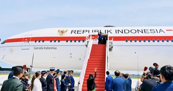 Prabowo Pulang ke RI Usai Kunjungan di Paris