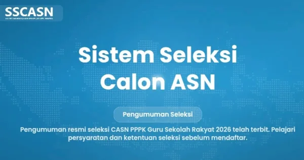 Cara Bikin Akun SSCASN BKN untuk Daftar PPPK Sekolah Rakyat 2026