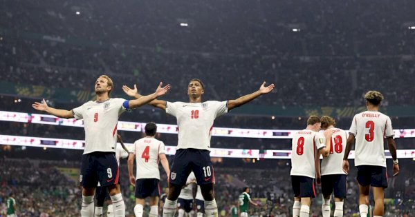 Inggris Tumbangkan Tuan Rumah Meksiko 3-2 di Babak 16 Besar
