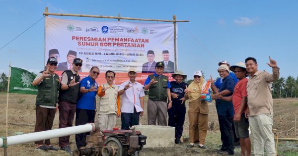 Atasi Krisis Air, MPM Muhammadiyah Sulsel Salurkan Solusi Berkelanjutan bagi Petani Belawa