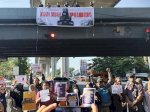 Aksi “Kami Muak Prabowo” di Makassar, Jurnalis dan OMS Protes Labelisasi Londo Ireng