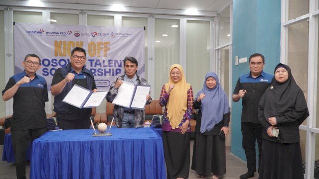 Peluncuran program Bosowa Talent Scolarship. (Dok. Bosowa)