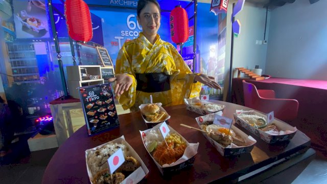 Beragam menu yang disajikan di Hotel Aston Makassar. (Dok. Gita/HN)