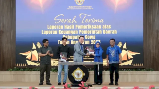 Pemkab Gowa kembali meraih Opini WTP ke-14 dari BPK RI atas LKPD 2025 ||(foto_humaskab) 