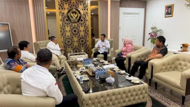 Wakil Sekretaris Jenderal ADKASI Hasrul Abdul Rajab (HAR) menghadiri pertemuan bersama pimpinan BPK RI di Jakarta ||(foto_timmedia) 