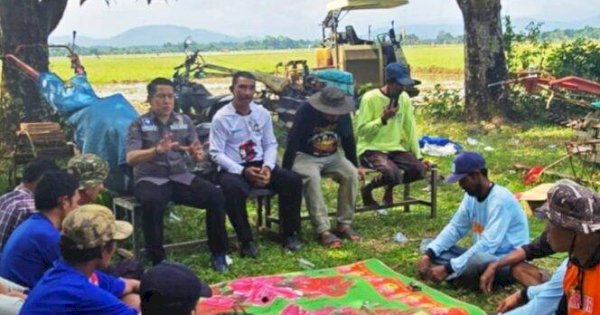 Wakil Ketua DPRD Gowa Taufik Surullah Serap Aspirasi Petani Pattallassang