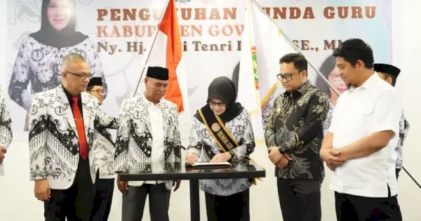 Wabup Gowa Apresiasi Pengukuhan Bunda Guru PGRI Kabupaten Gowa