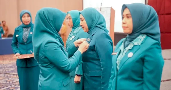 Ketua TP PKK Gowa Lantik 6 Ketua Kecamatan, Tekankan Integritas dan Moralitas