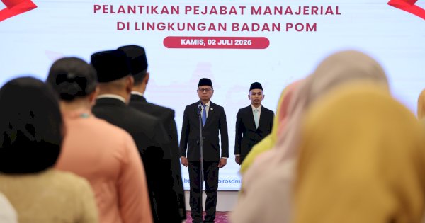 Taruna Ikrar Lantik 58 Pejabat Baru BPOM, Minta Perkuat Integritas, Tolak Suap dan Konflik Kepentingan