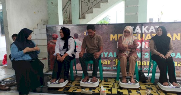 OLY Life Gelar Terapi Gratis di Markas PMI Pangkep, Dorong Kesadaran Hidup Sehat