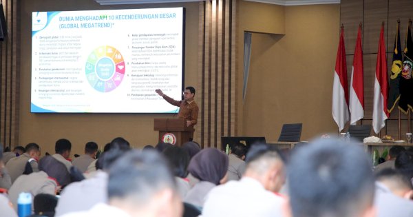 Taruna Ikrar Paparkan Neuroleadership di STIK Lemdiklat Polri, Siapkan Pemimpin Adaptif Hadapi Era Digital