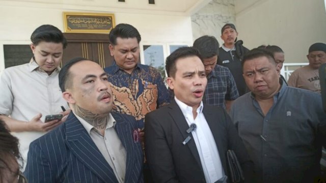 Kuasa hukum Bupati Gowa, Amirullah Mappaero ||(foto_timmedia/yoz@harian.news) 