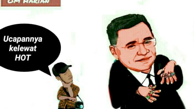Karikatur Hotman Paris (Dodi/harian.news) 