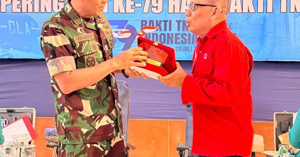 Peringati Hari Bakti ke-79, Prajurit TNI AU di Makassar Donorkan 165 Kantong Darah
