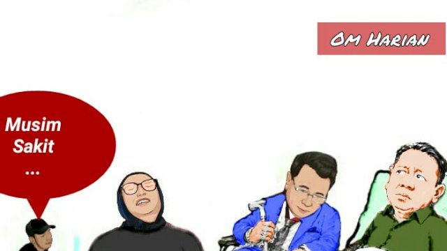 Karikatur Nanik S Deyang, Febrie Adriansyah dan Hotman Paris (Dodi/harian.news) 
