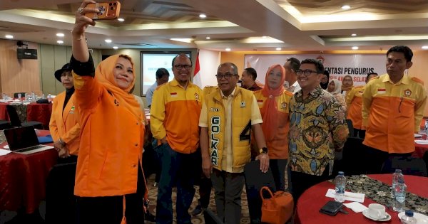 Golkar Sulsel Komitmen Rekrut Kader Murni dari Organisasi Pendiri dan Didirikan