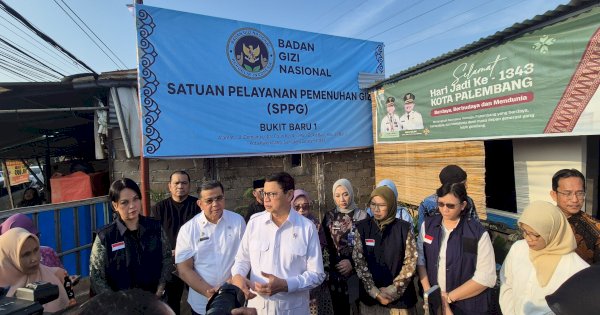 BPOM Tinjau SPPG Palembang Pastikan Program Presiden Prabowo Berjalan Aman, Taruna Ikrar: Bukan Pangan Kalau Tidak Aman