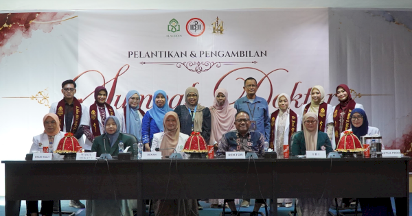 FKIK UIN Alauddin Ambil Sumpah Enam Dokter Baru, Dekan: Ini Awal Pengabdian