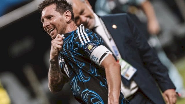 Bintang Timnas Argentina Lionel Messi (Instagram: @leomessi) 
