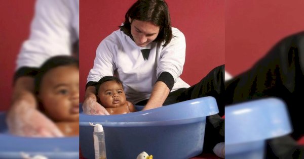 Cerita Foto Ikonik Messi Memandikan Yamal, Dua Generasi yang Bertemu di Final Piala Dunia 2026