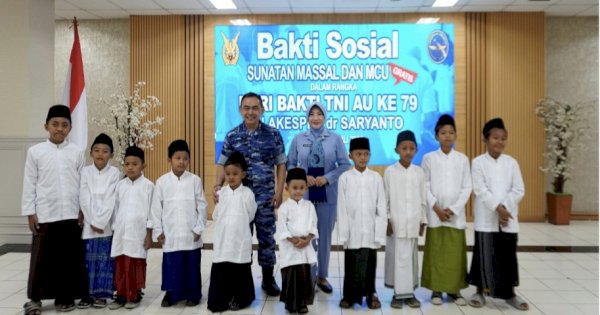 LAKESPRA dr. Saryanto Gelar Bakti Sosial Hari Bhakti TNI AU ke-79, Wujud Nyata Pengabdian untuk Masyarakat