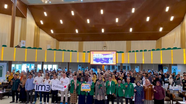 Pelaksanaan workshop di Auditorium Al-Jibra UMI. (Dok. Ibnu/HN)