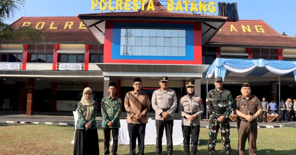 Kukuhkan Polres Batang jadi Polresta, Kapolda Jateng Tekankan Peningkatan Pelayanan Publik