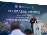 BI Sulsel Lepas Ekspor 10,2 Ton Kemiri OSP Farm ke Arab Saudi