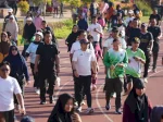 Akhir Pekan di Gowa, Wabup Darmawangsyah Joging Bareng Warga