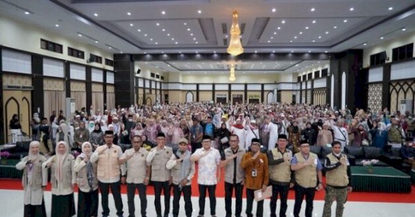 Wabup Gowa Sambut 385 Jemaah Haji, Harap Mabrur dan Jadi Teladan