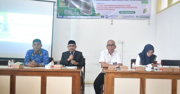 Pemkab Sinjai dan BBWS Pompengan Jeneberang Bahas Perencanaan Embung Pengendali Banjir