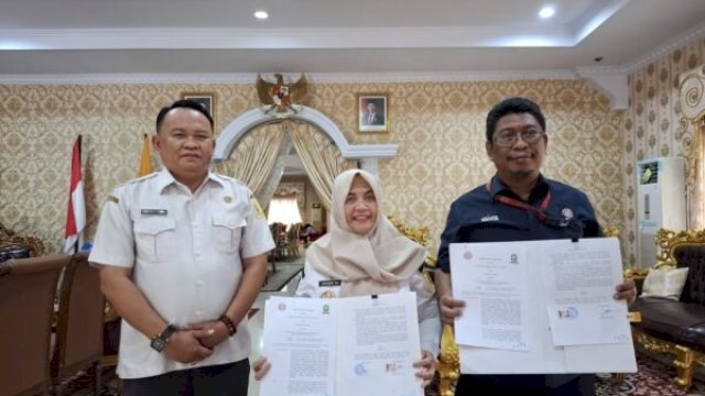 Gandeng PT Semen Tonasa, Pemkab Sinjai Olah Sampah Rumah Tangga Jadi Bahan Bakar RDF ||(foto_humaskab) 