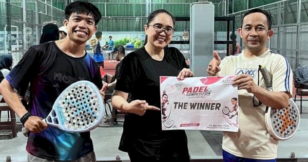 Aston Makassar Perkuat Solidaritas Karyawan Lewat Padel Fun Competition